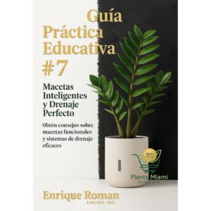 Macetas inteligentes y drenaje perfecto